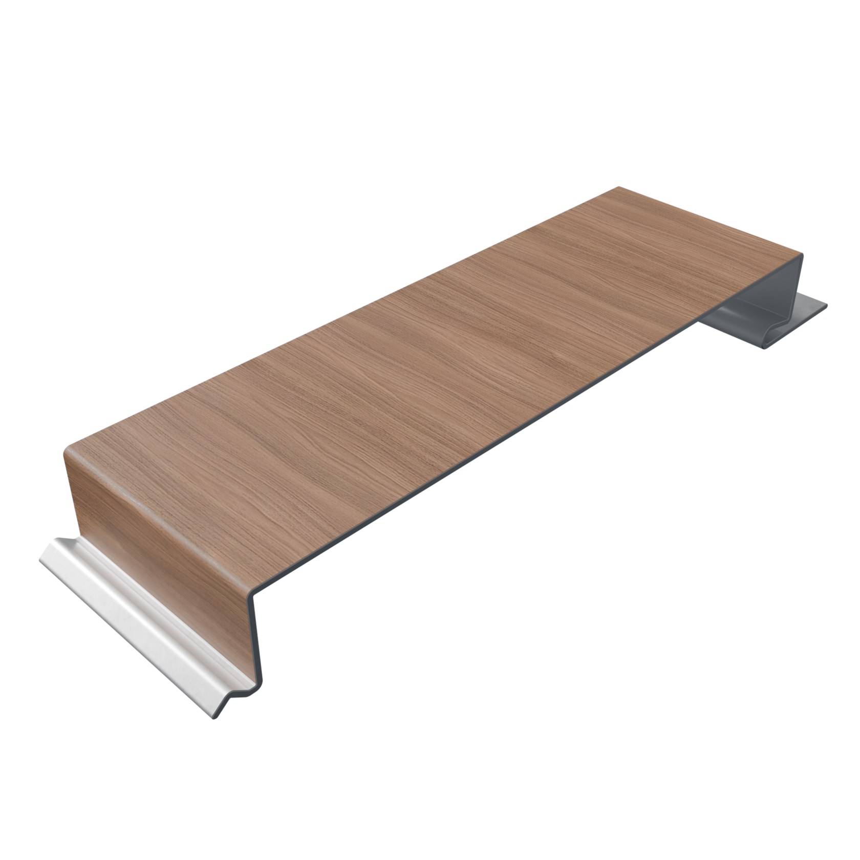 157x18x0.5mm AEzcladd cladding and soffit profile